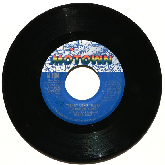 Diana Ross Reach Out I'll Be There/(They Long To Be) Close To You* 45 rpm Record - Picture 6 of 9